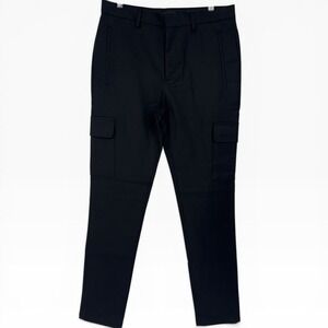 Ted Baker London HAKKNEE Smart Cargo Pants Black Slim Fit Men's 30R NWT $175